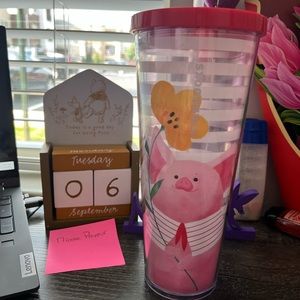 *SOLD* 2019 Starbucks Year of The Pig Tumbler- 24oz